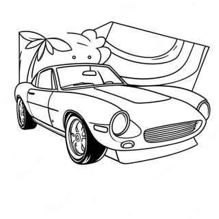 Sports Car Coloring Page 51404-42812