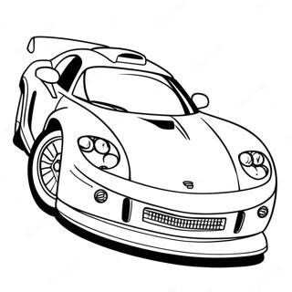 Fast Sports Car Racing Coloring Page 51405-42816