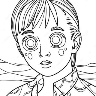 Junji Ito Coloring Page 51424-42820