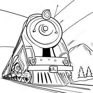 Polar Express Coloring Page 5142-4122