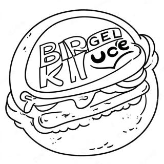 Burger King Coloring Pages