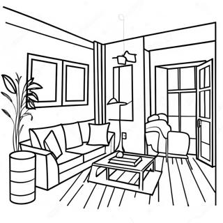 Apartment Coloring Page 51504-42890