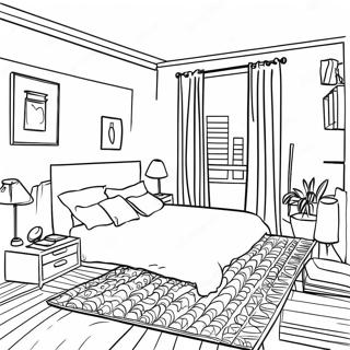 Apartment Coloring Page 51504-42891