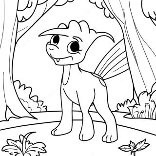 Ferngully Magical Forest Coloring Page 51575-42957