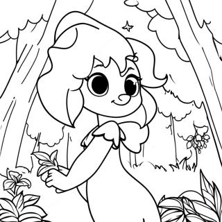 Ferngully Magical Forest Coloring Page 51575-42960