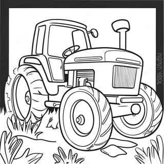 Otis The Tractor Coloring Pages