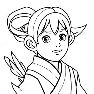 Zenitsu Coloring Page 5162-4138