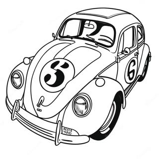 Herbie Coloring Page 51654-43011