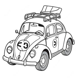 Herbie Coloring Page 51654-43012