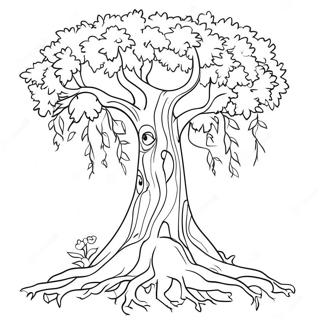 The Giving Tree Coloring Page 51674-43023