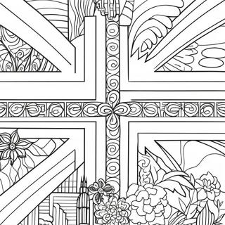 Uk Flag Coloring Page 51684-43038