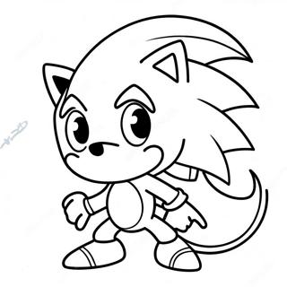 Monster Sonic Coloring Page 51704-43046