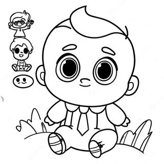 Boss Baby Coloring Page 5172-4146