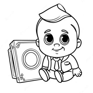 Boss Baby Coloring Page 5172-4147