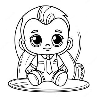 Boss Baby Coloring Page 5172-4148