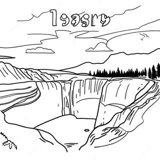 Yellowstone National Park Coloring Pages