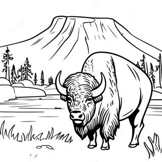 Yellowstone National Park Coloring Pages