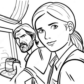 The Last Of Us Coloring Pages