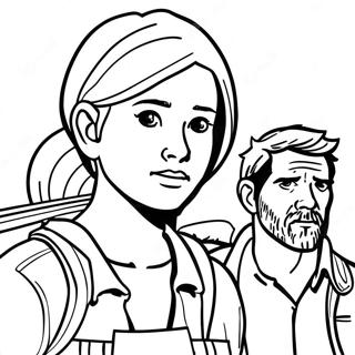 The Last Of Us Coloring Page 51774-43110