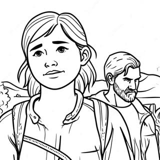 The Last Of Us Coloring Page 51774-43111