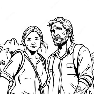 The Last Of Us Coloring Page 51774-43112