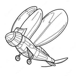 Dusty Crophopper Flying High Coloring Page 51785-43118