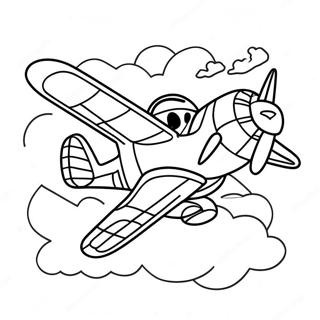 Dusty Crophopper Flying High Coloring Page 51785-43119