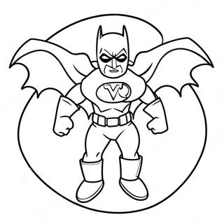 Baby Batman Coloring Pages