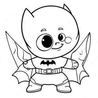 Baby Batman Coloring Page 51794-43122