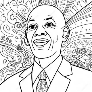 Kareem Abdul Jabbar Coloring Pages