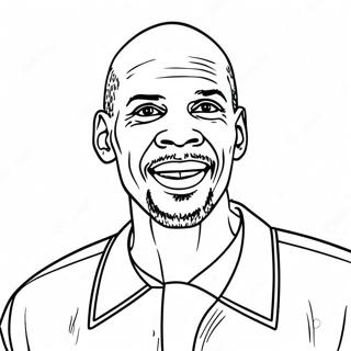 Kareem Abdul Jabbar Coloring Page 51804-43126