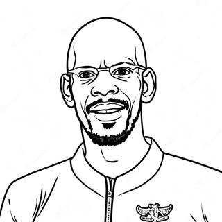 Kareem Abdul Jabbar Coloring Page 51804-43127