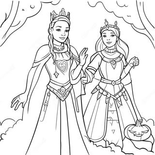 Magical Keepers Of The Kingdom Coloring Page 51835-43154