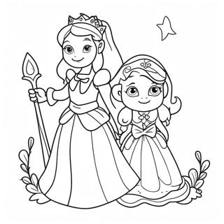 Magical Keepers Of The Kingdom Coloring Page 51835-43156