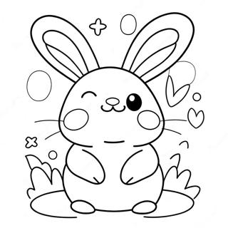 Squishmallow Easter Coloring Pages