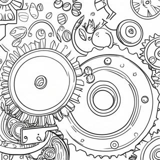 Gear Coloring Page 51965-43236