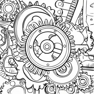 Shiny Gear Coloring Page 51966-43262