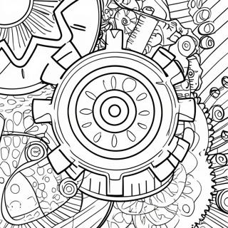 Shiny Gear Coloring Page 51966-43263