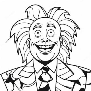 Beetlejuice Coloring Page 5202-4171