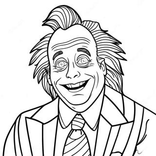 Beetlejuice Coloring Page 5202-4172