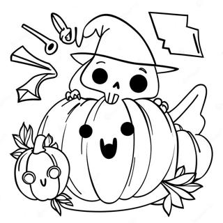 Halloween Math Coloring Page 52075-43340