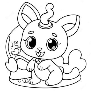 Jewelpet Coloring Page 52085-43343