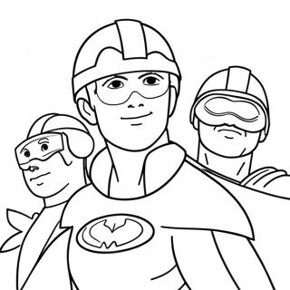 We Can Be Heroes Coloring Page 52105-43367