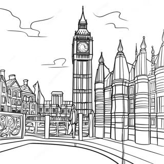 Big Ben Coloring Pages