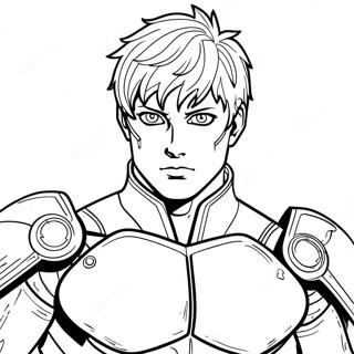 Genos Coloring Page 52165-43407