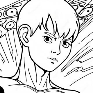 Genos In Action Coloring Page 52166-43419