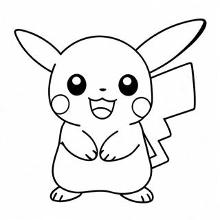 Girl Pikachu Coloring Page 52185-43427