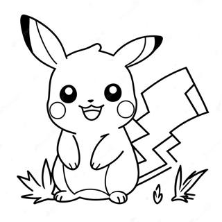 Girl Pikachu Coloring Page 52185-43428