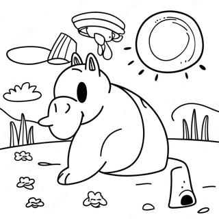 D Billions Adventure Coloring Page 52227-43460