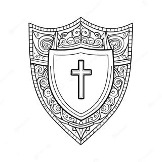 Shield Of Faith Coloring Page 5223-4191